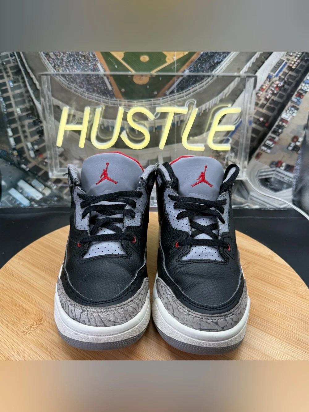 Nike Air Jordan 3 Retro (GS) “Black Cement” Youth Sz 3Y
